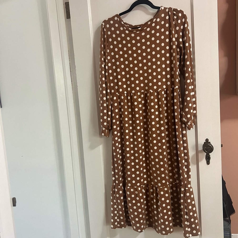 Polka dot dress | Jillian Harris x JoeFresh